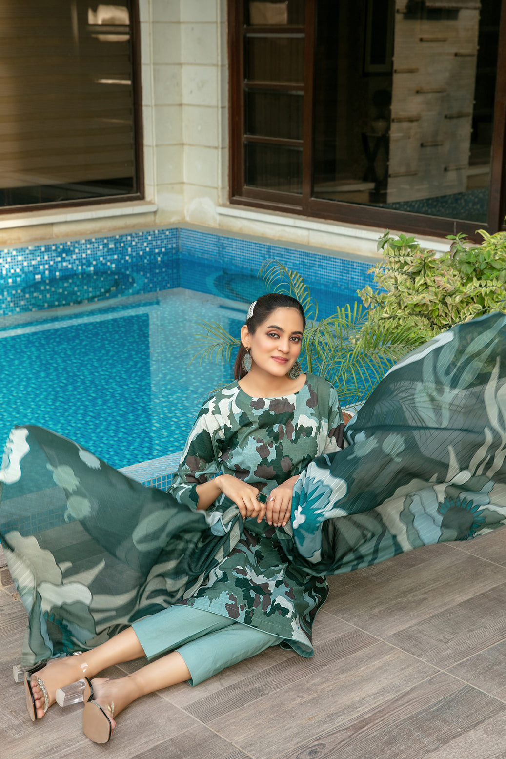 ZUMRA LAWN SLUB DIGITAL PRINT