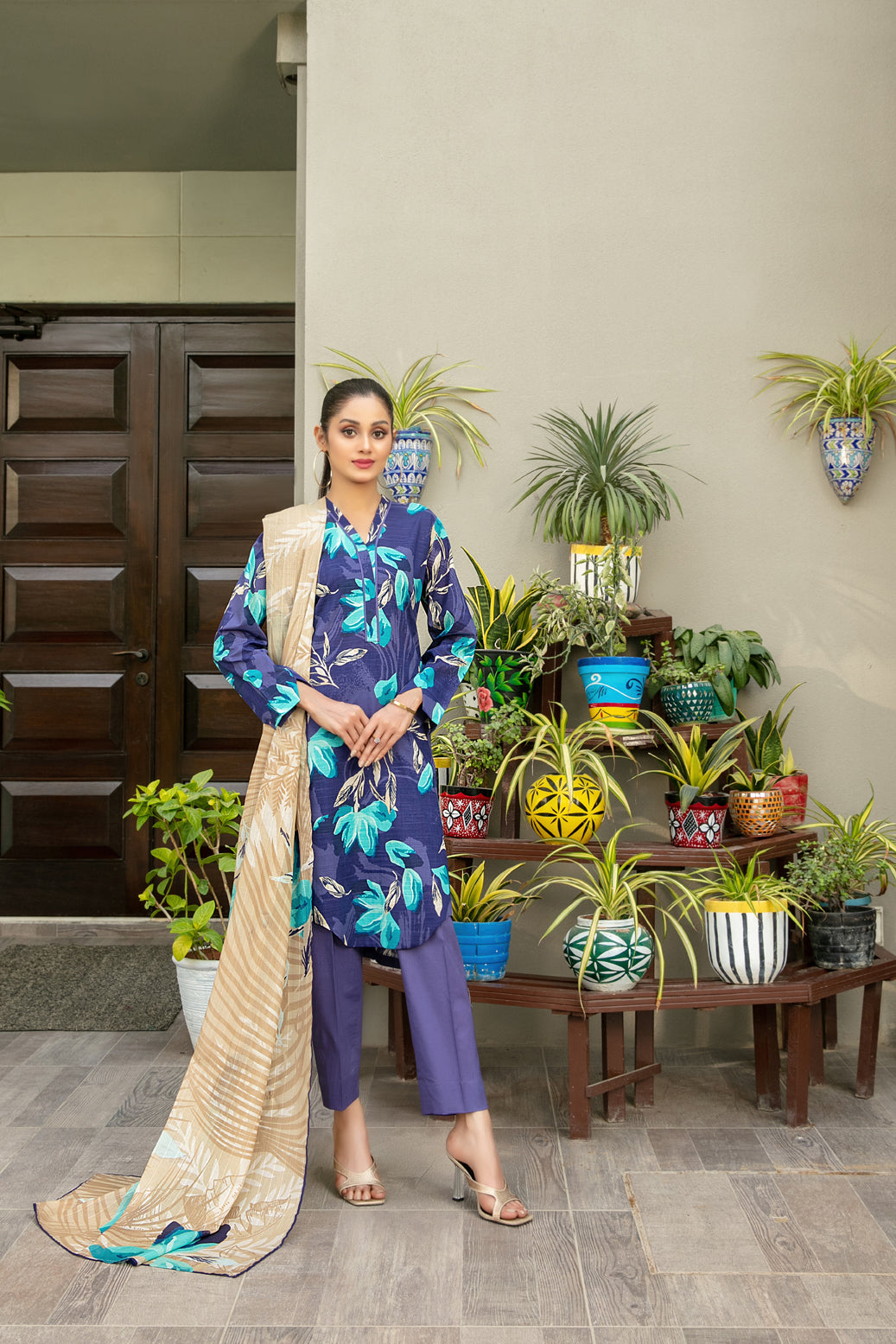 ZUMRA LAWN SLUB DIGITAL PRINT
