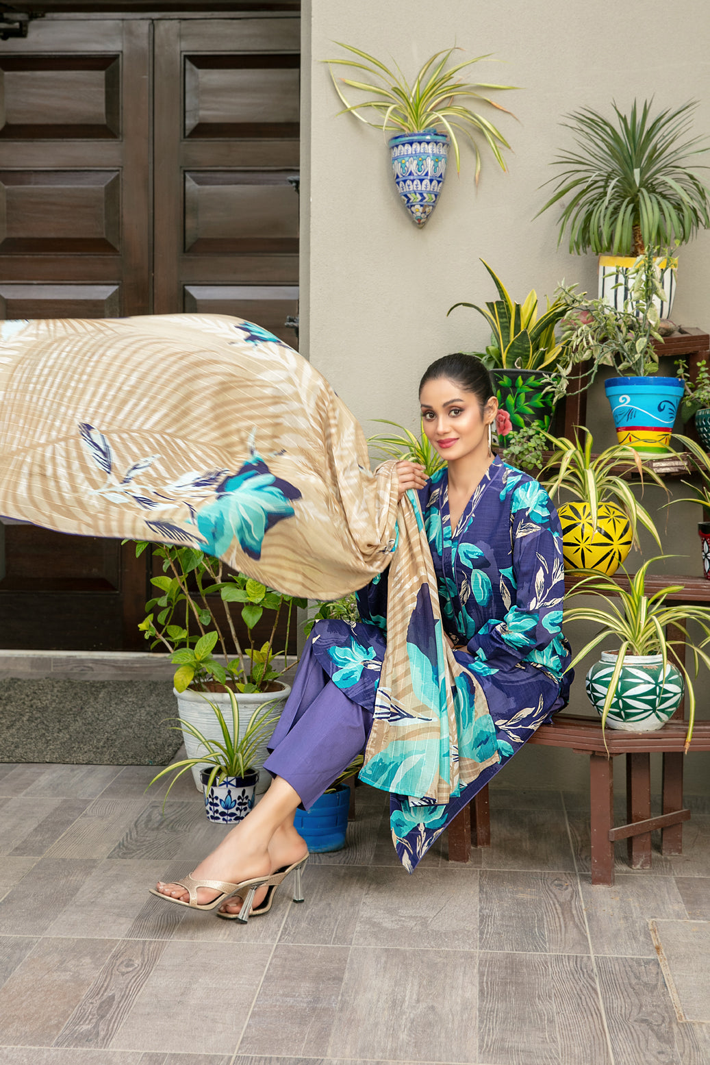 ZUMRA LAWN SLUB DIGITAL PRINT