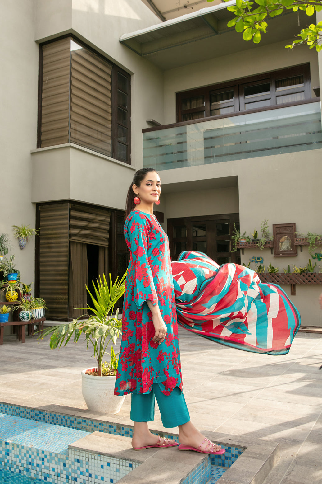 ZUMRA LAWN SLUB DIGITAL PRINT