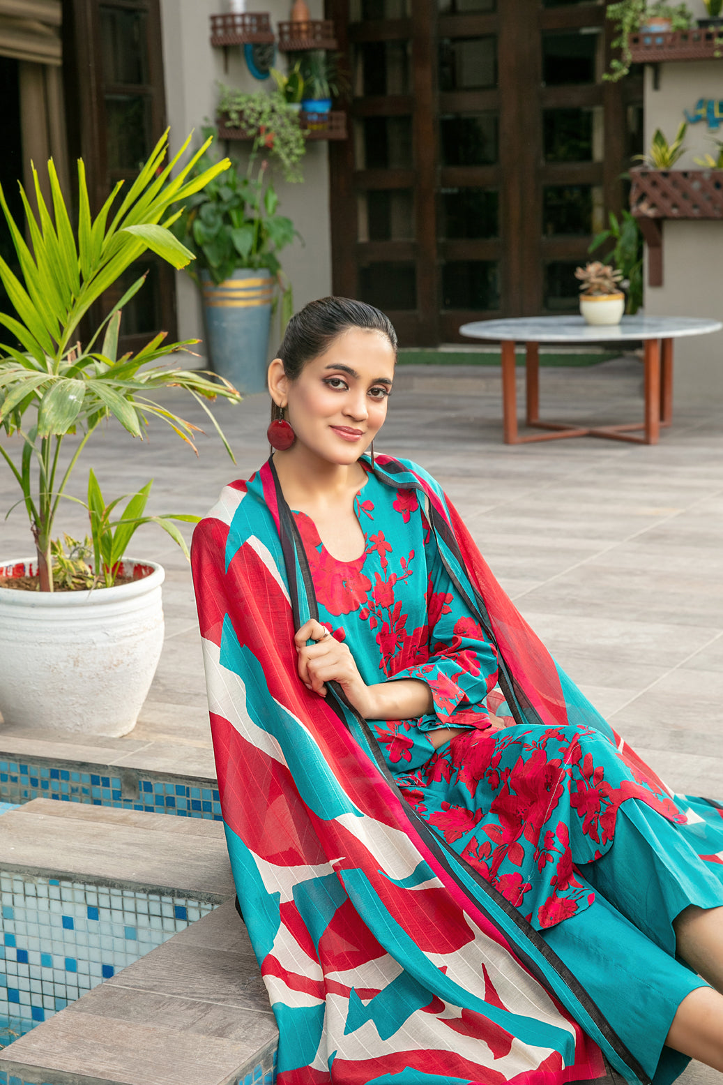 ZUMRA LAWN SLUB DIGITAL PRINT