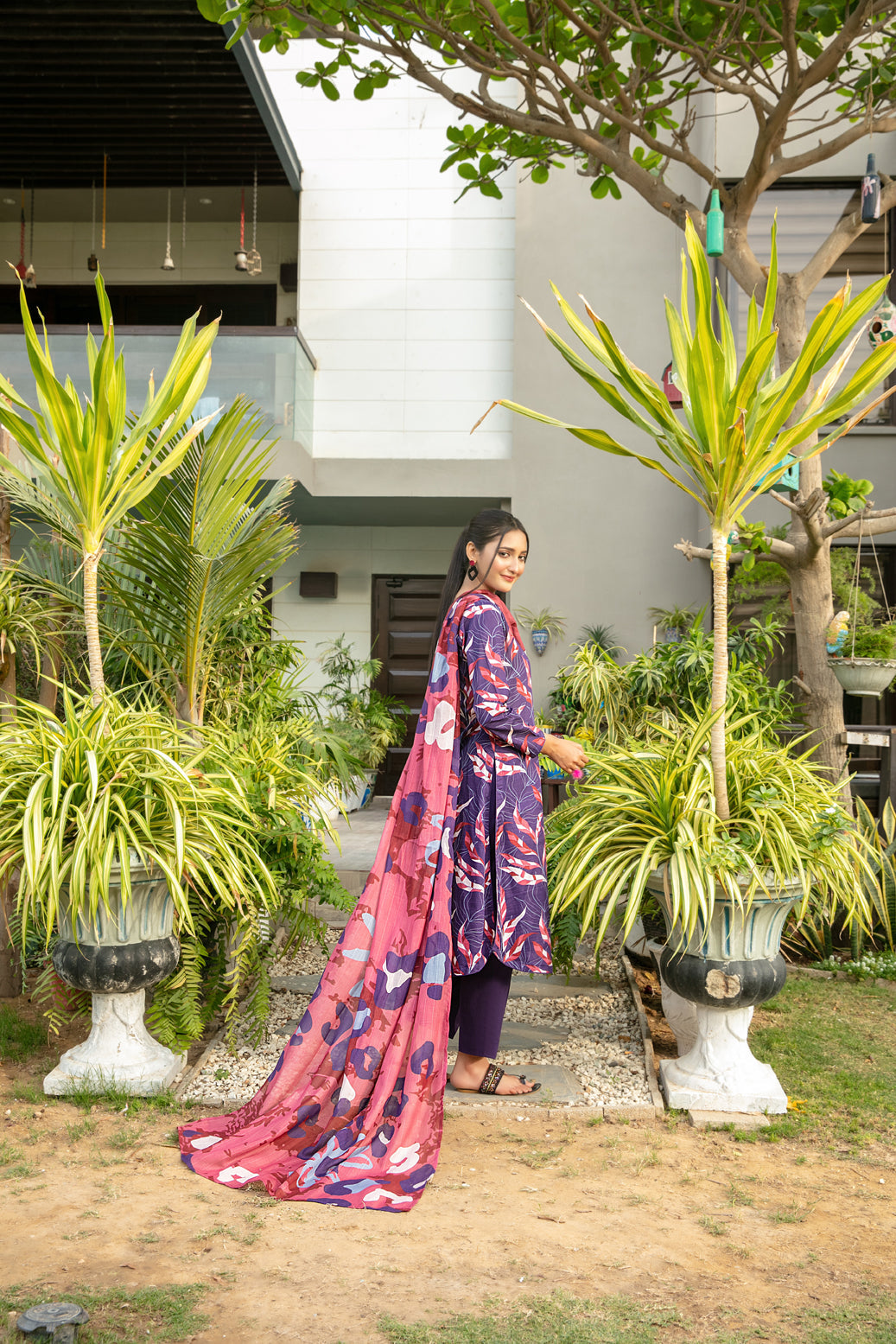 ZUMRA LAWN SLUB DIGITAL PRINT