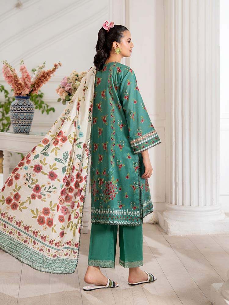 GULL BAHAR 3-Piece Unstitched Digital Printed Lawn Suit