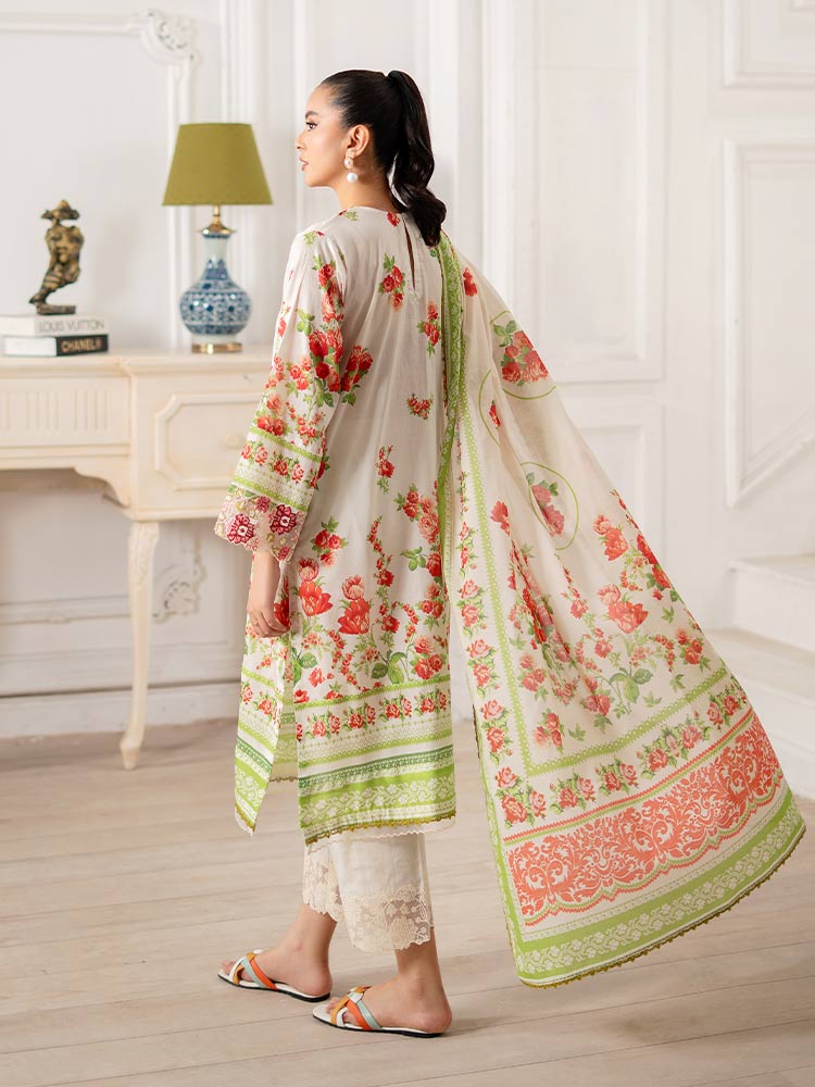GULL BAHAR 3-Piece Unstitched Digital Printed Lawn Suit