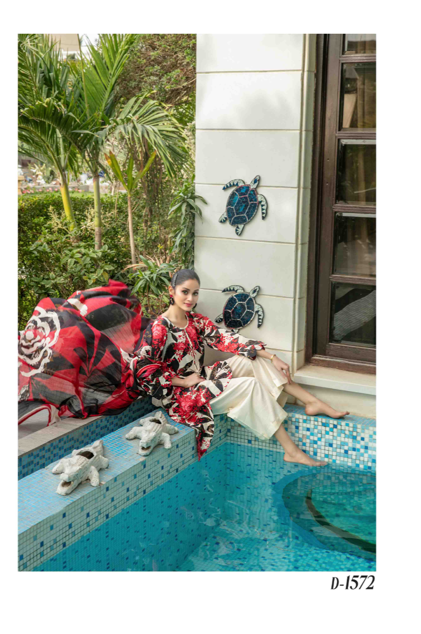 ZUMRA LAWN SLUB DIGITAL PRINT