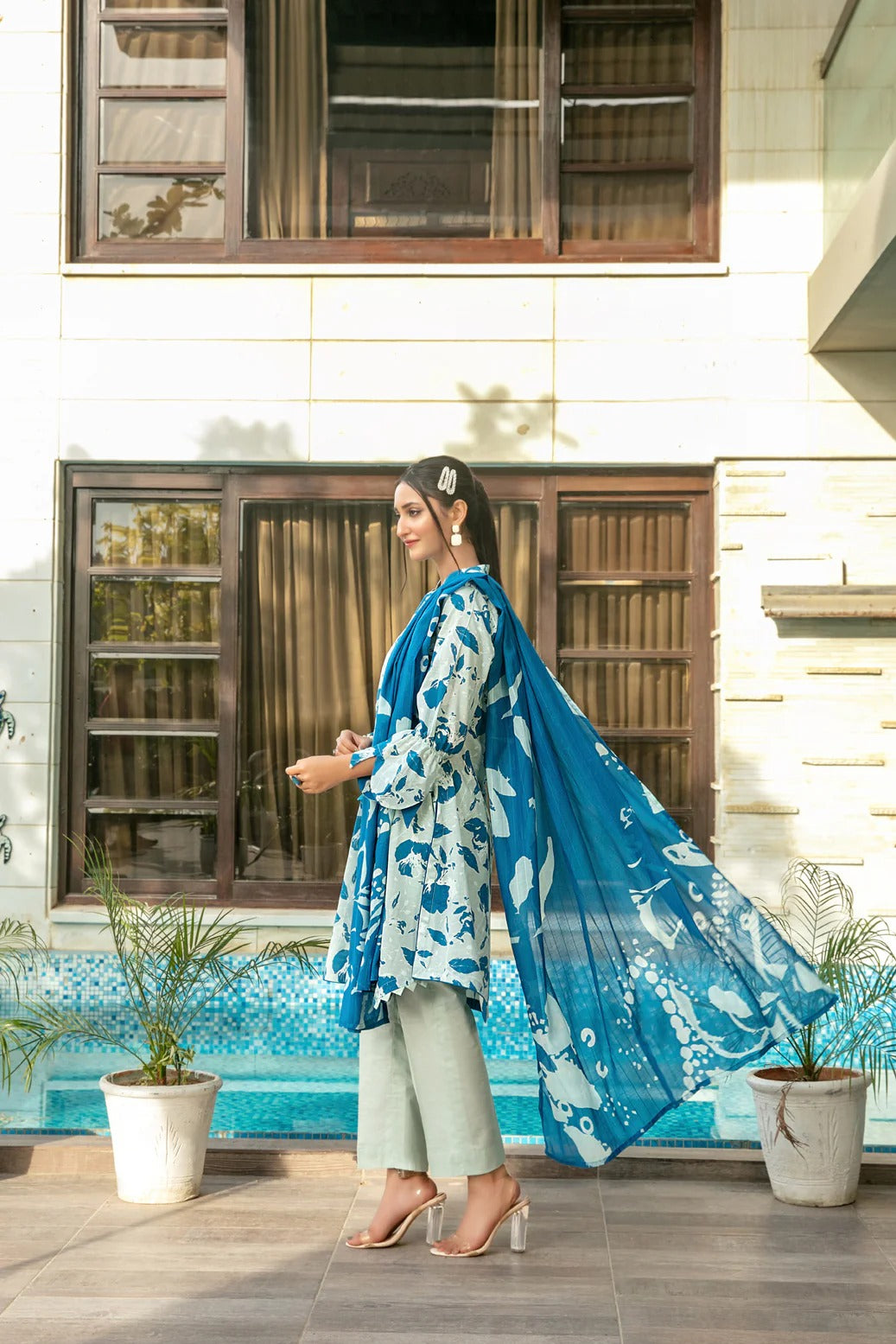 ZUMRA LAWN SLUB DIGITAL PRINT