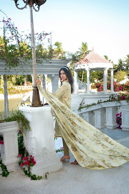 NAZAKKAT LAWN SLUB DIGITAL PRINT