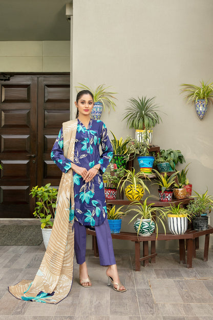 ZUMRA LAWN SLUB DIGITAL PRINT