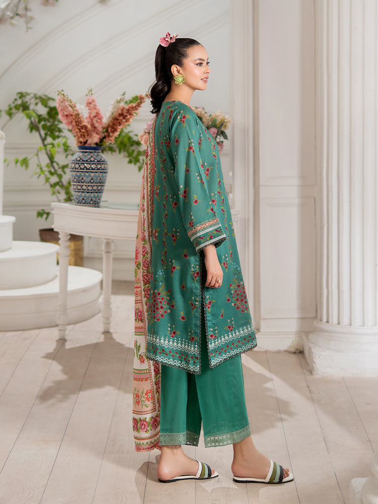 GULL BAHAR 3-Piece Unstitched Digital Printed Lawn Suit