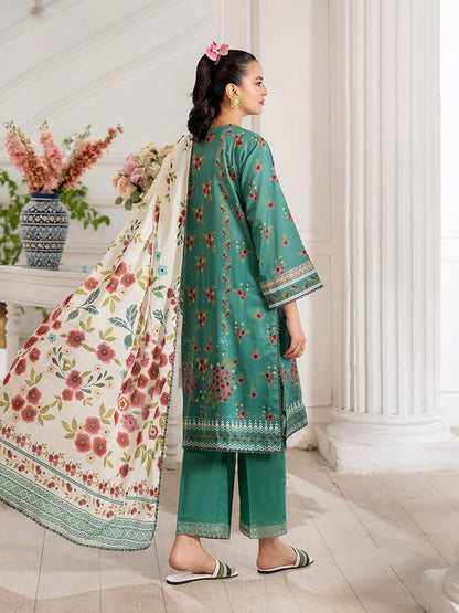 GULL BAHAR 3-Piece Unstitched Digital Printed Lawn Suit