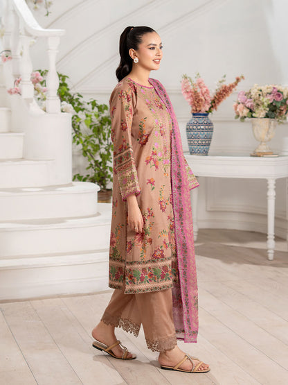 GULL BAHAR 3-Piece Unstitched Digital Printed Lawn Suit