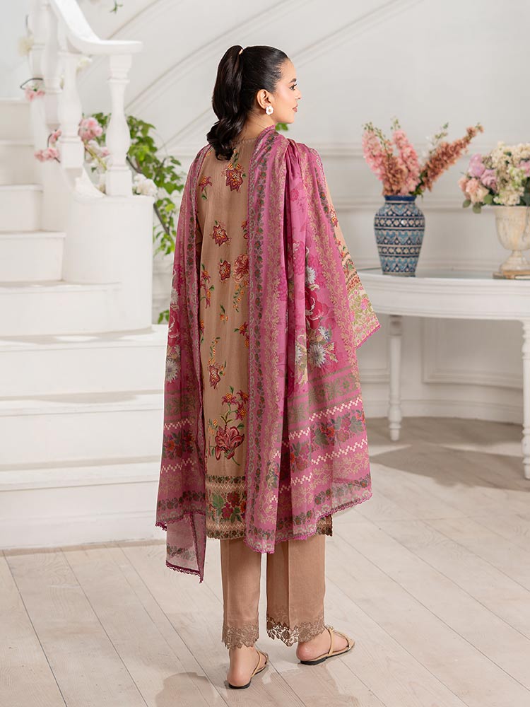 GULL BAHAR 3-Piece Unstitched Digital Printed Lawn Suit