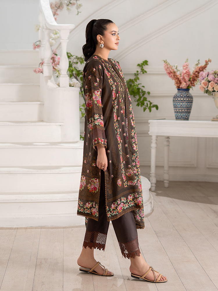 GULL BAHAR 3-Piece Unstitched Digital Printed Lawn Suit