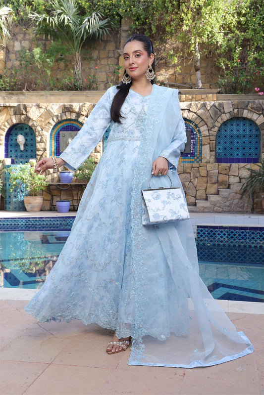 Ballerina Vol-2 Semi Stitched Luxuary Collection & Printed Silk Innar With ADDA TAKAI Hand Embellishment COMPLIMENTARY CLUTCH BAL-006